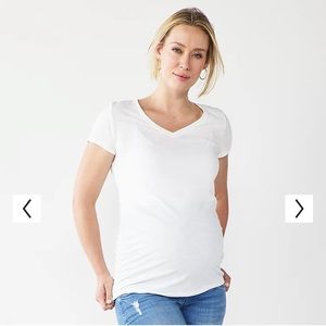 Maternity v-neck t-shirt